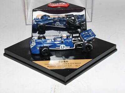 Quartzo 4046 1:43 Scale Tyrrell 003 Jackie Stewart Winner British