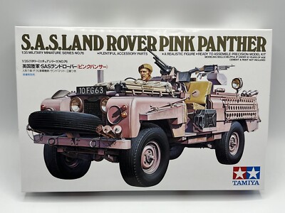 Tamiya 35076 British SAS Pink Panther LRDG Land Rover Plastikbausatz Maßstab 1:35
