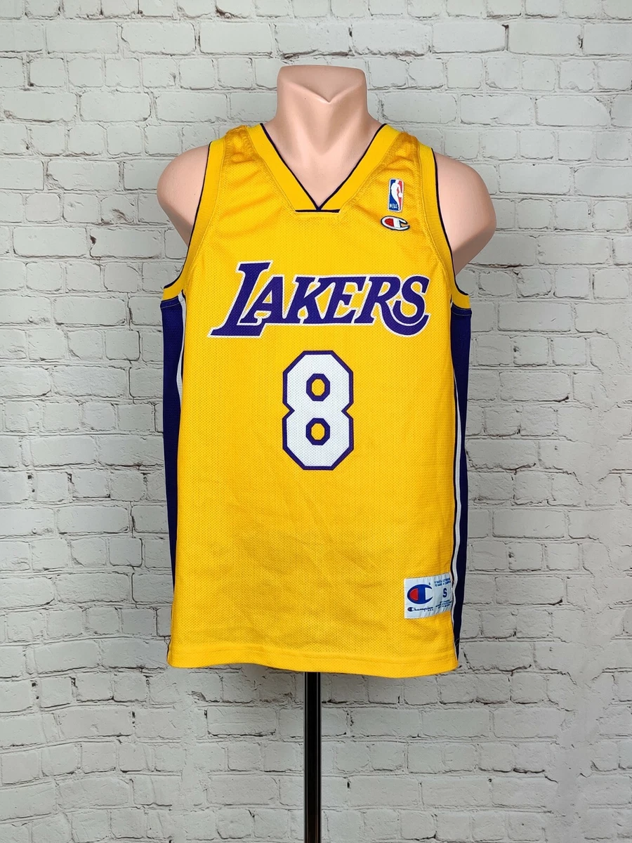 Kobe Bryant 8 Los Angeles Lakers basketball Jersey Champion NBA
