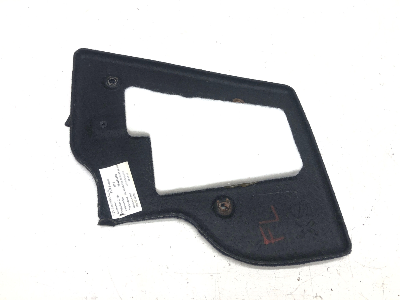 2017-2020 FERRARI GTC4LUSSO LEFT FLOOR CENTRAL COMPARTMENT COVER BLUE 84281800