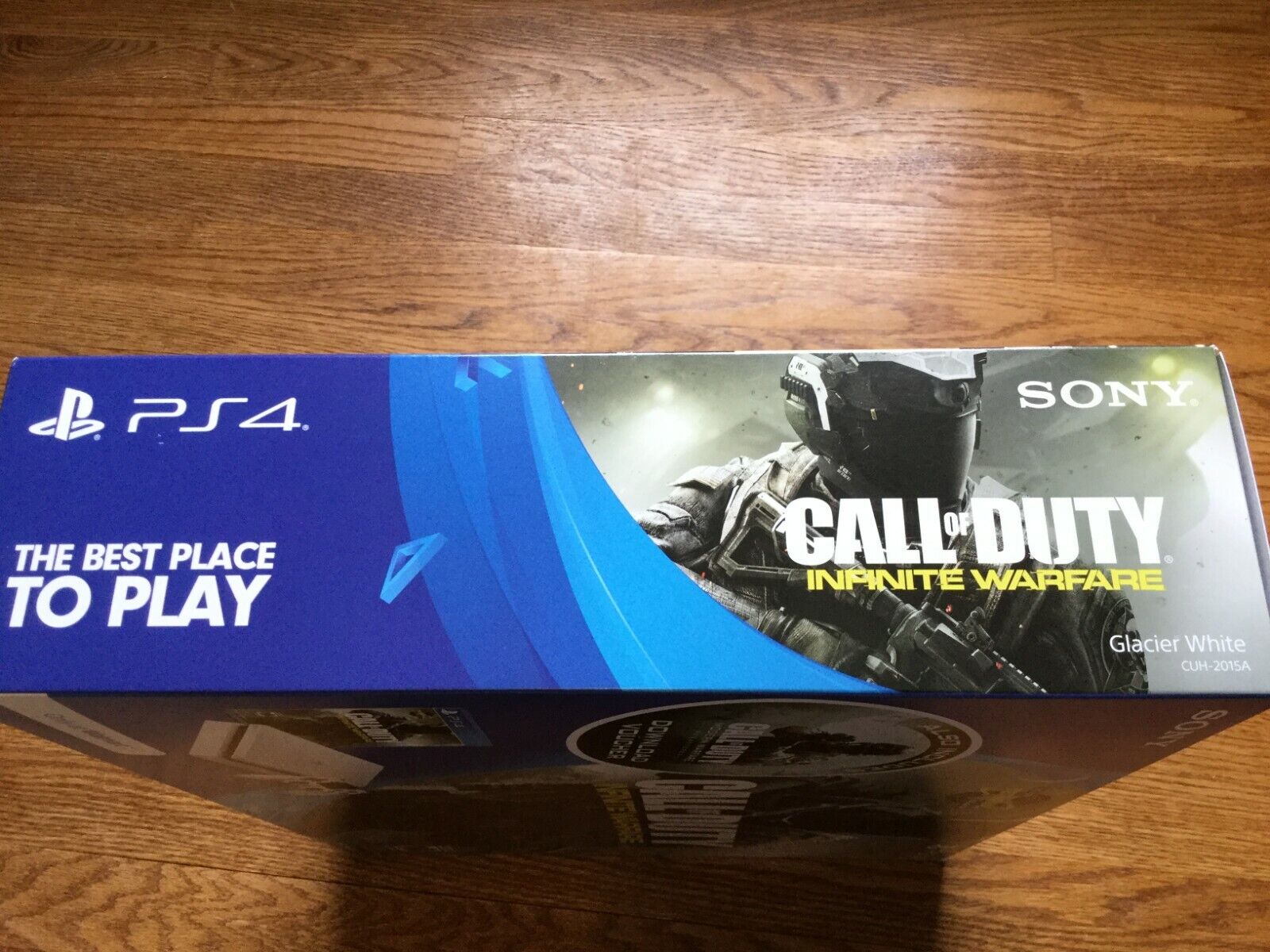 Sony PlayStation 4 PRO Glacier 1TB Gaming Console White with Call of Duty  Infinite Warfare BOLT AXTION Bundle Used