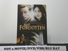 Not Forgotten Backer Card NOT A MOVIE DVD Paz Vega Simon Baker Thriller