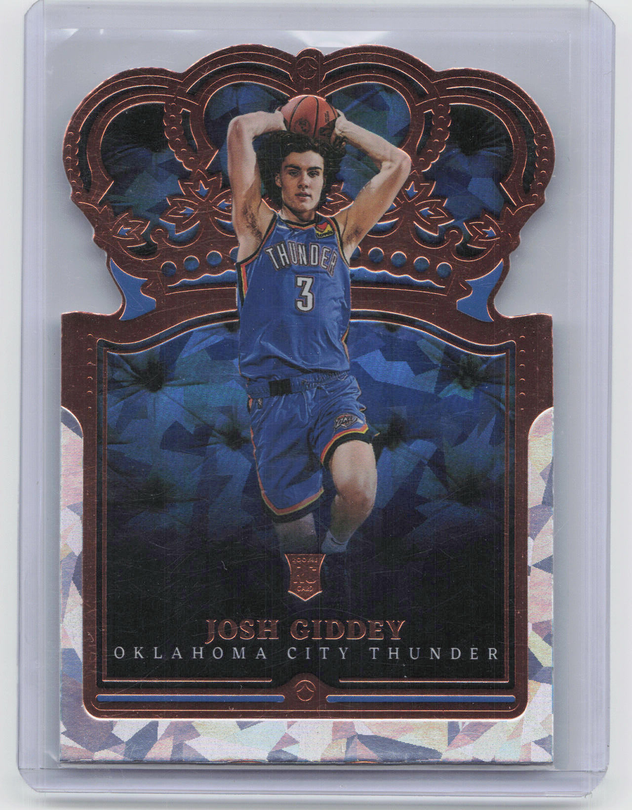 2021-22 Panini Crown Royale #11 Josh Giddey Crystal