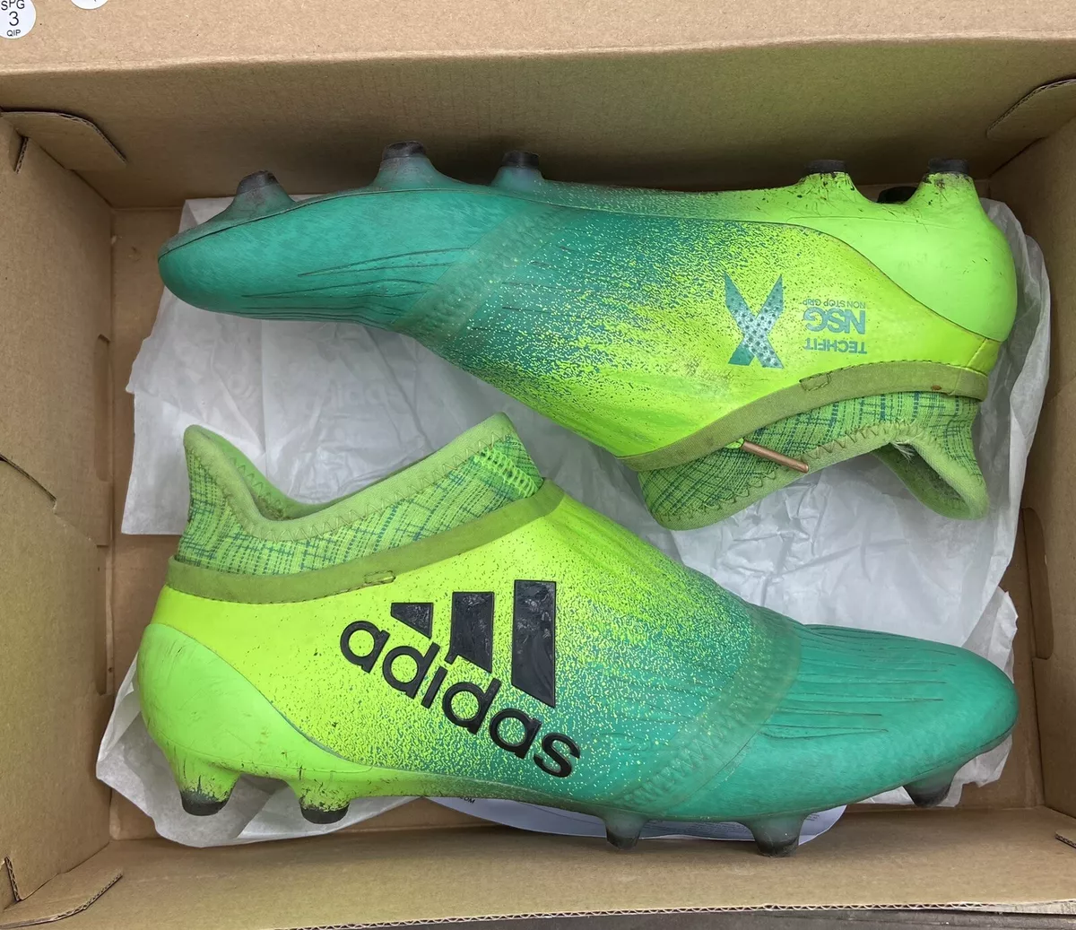 passen Sluit een verzekering af strategie Adidas X 16+ Purechaos FG men's 8 BB1075 | eBay