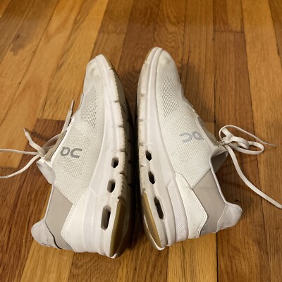 On Cloud Cloudrift Womens Size 9.5 White Sand Running Sneakers