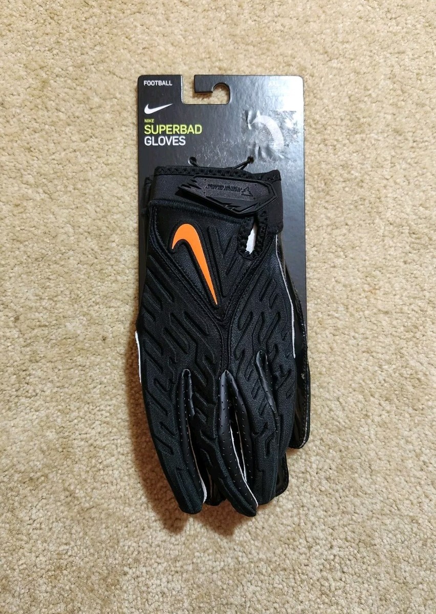 Nike OSU Superbad 6.0 PE Football Gloves Size XXL Black