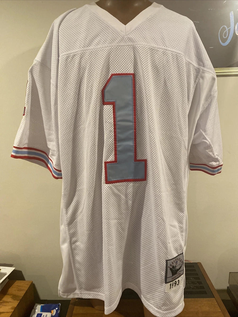 Mitchell & Ness Men's Houston Oilers Moon Replica Jersey