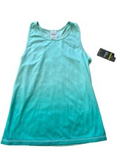 DANSKIN girls tank top sleeveless shirt performance Ombre Size XL Moisture Wicki