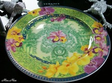 Piatto Rosenthal Versace Donatella Versace Floralia 22 cm 25 anni Versace *NUOVO*