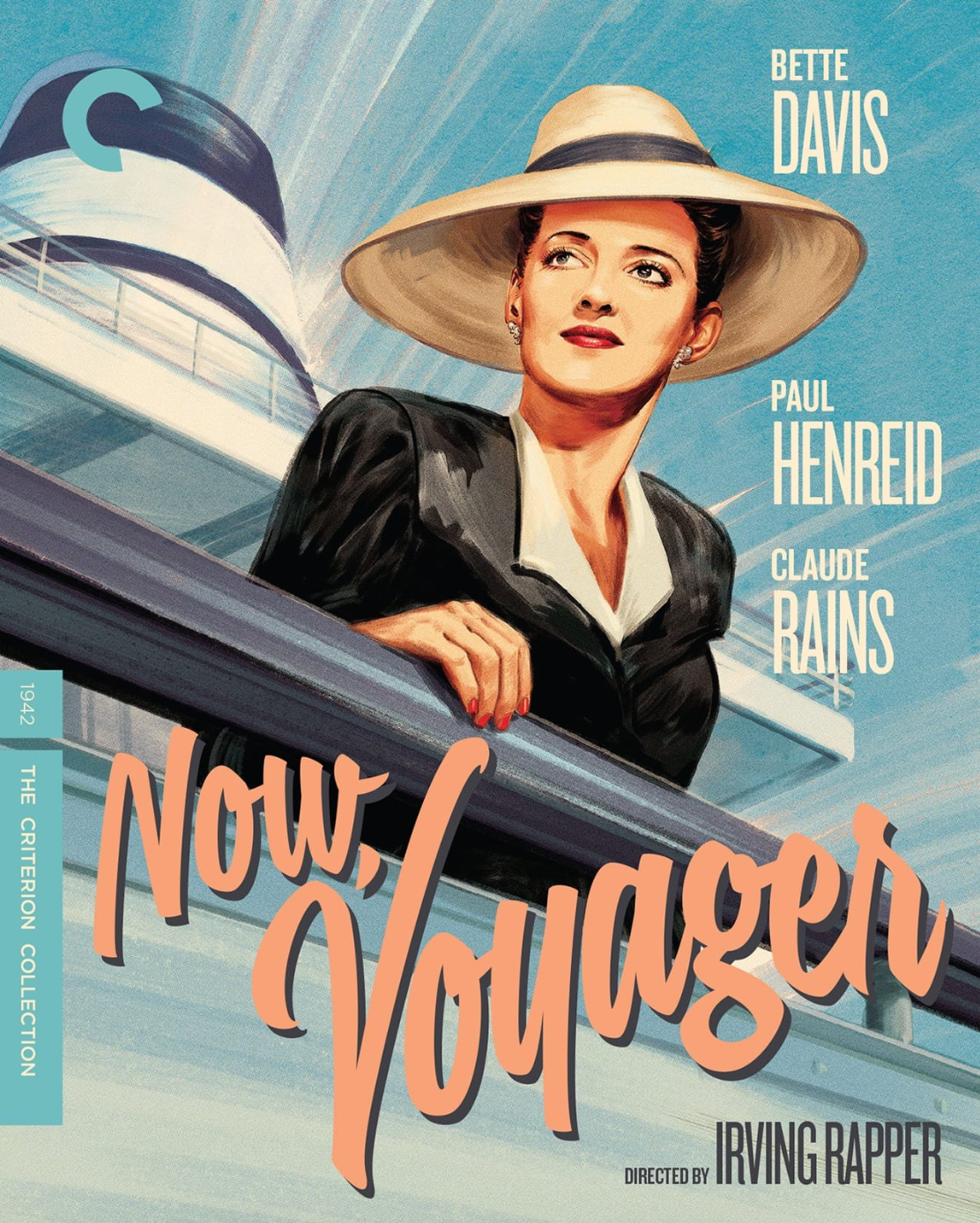 NOW, VOYAGER (1942) CRITERION LIKE NEW DVD THWARTED LOVE AFFAIR WITH BETTE DAVIS