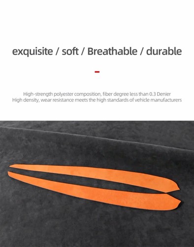 Interior Door Handle Panel Trim Cover Door Sticker for Tesla Model 3 Y 2020-2023 - Picture 9 of 18