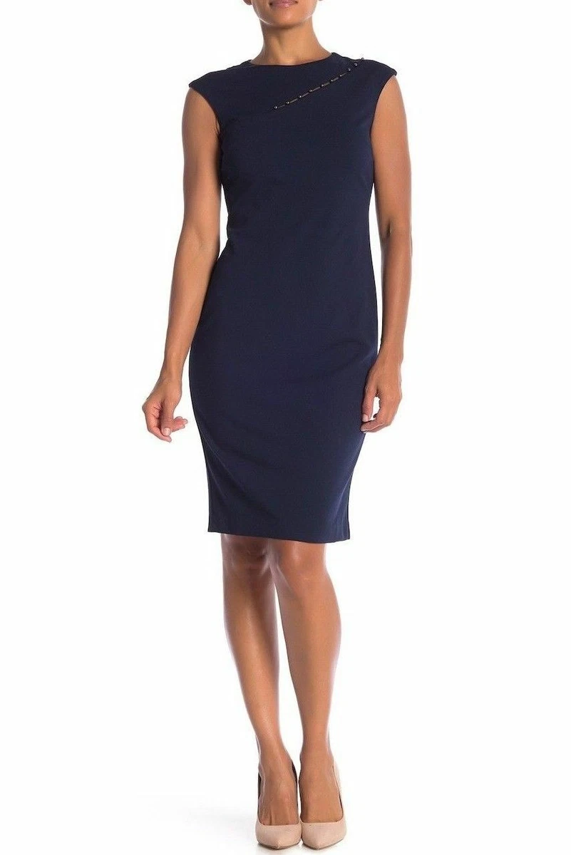 Donna ricco navy clearance dress