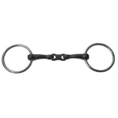 Korsteel lose Ringtrense mit Frech Link und Süßeisen Mundstück - 5''