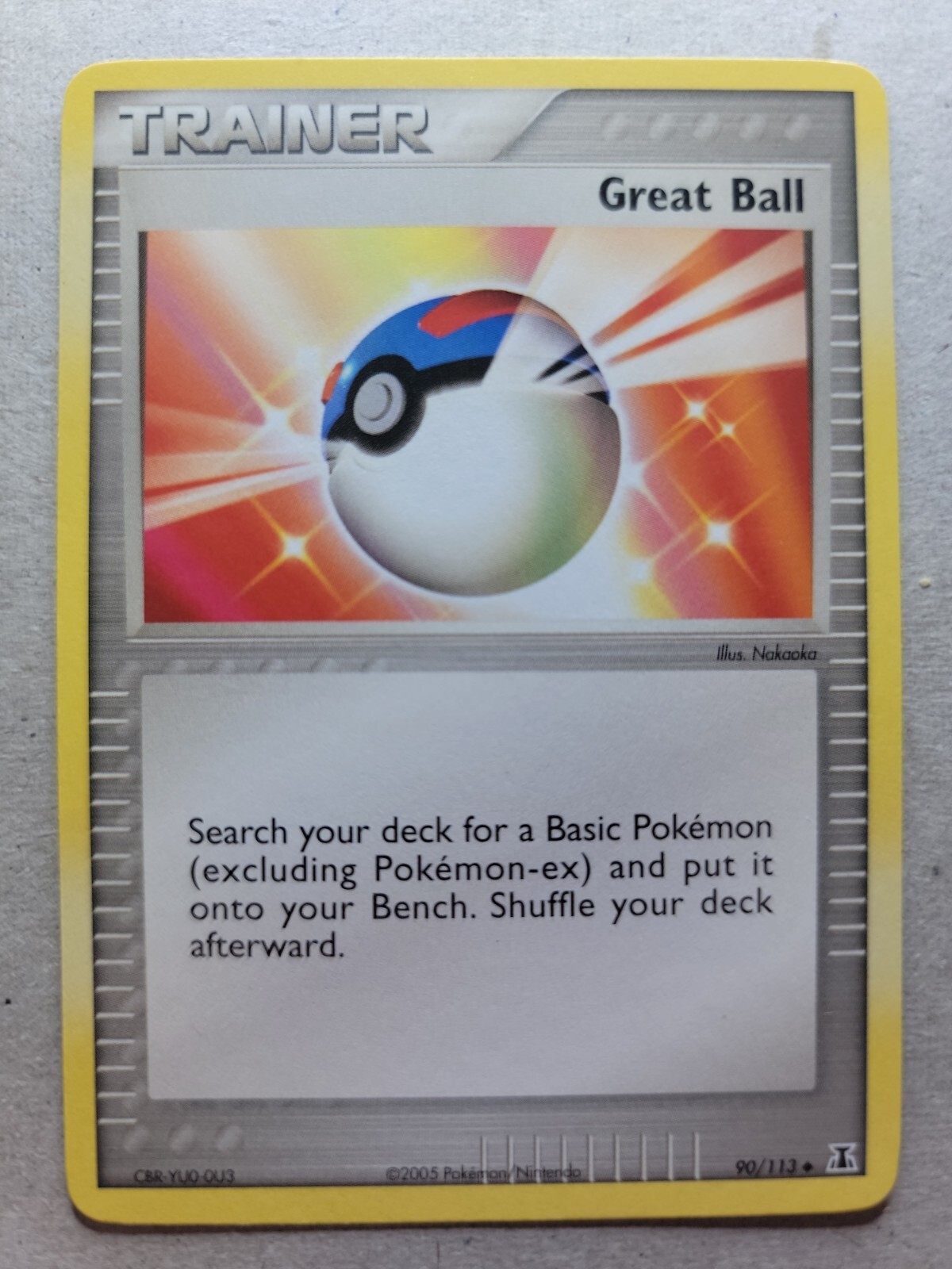 Great Ball - 90/113 - Pokemon Card - 2005