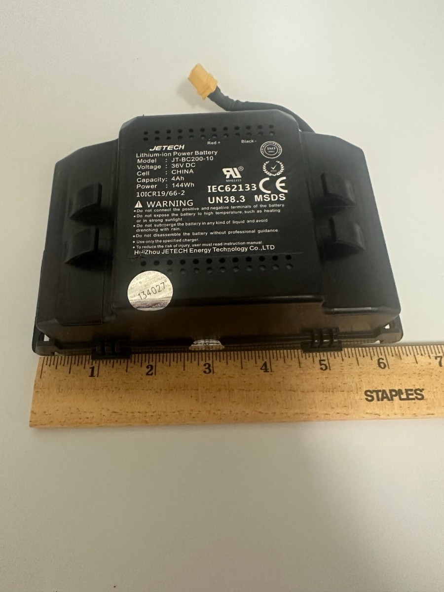 JETECH Lithium-ion Power Battery 36V JT-BC200-10 4Ah 144Wh