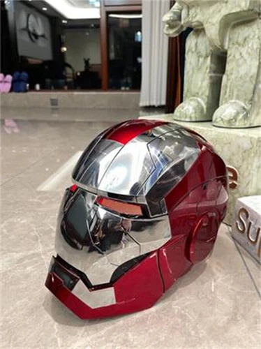 Autoking Iron Man Helmet MK5 1/1 Voice-controlled Mask Transform Cosplay Prop - Picture 14 of 19