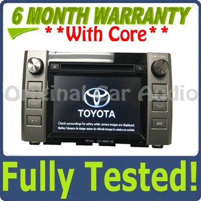2018 - 2019 Toyota Tundra OEM Bluetooth MP3 CD XM HD Radio Receiver | eBay