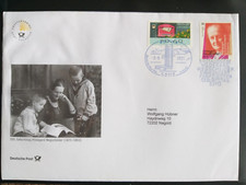 Deutschland 2021 FDC, 150. Geburtstag Hildegard Wegscheider, Sonderstempel