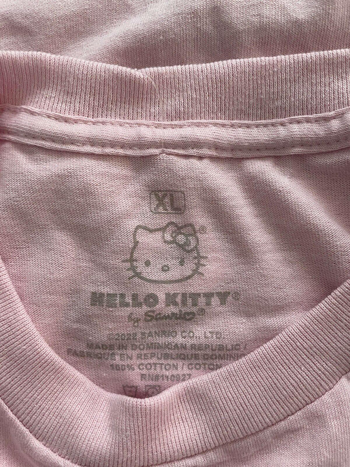 HELLO KITTY STRAWBERRY MILK JUNIORS SHIRT SIZE SIZE 2X NEW