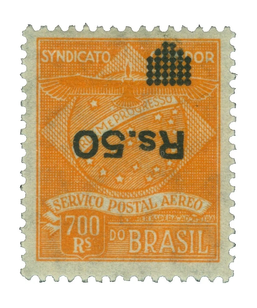 Estampillas brasileño predecimales de Aviación