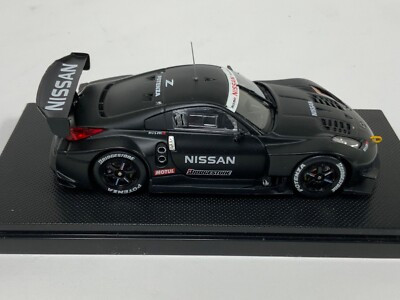 EBBRO 1/43 Scale 718 Nismo Z Test Car MOTUL Black 4526175437183