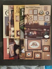 Lot Of 10 Cross-Stitch/Crochet Pattern Books