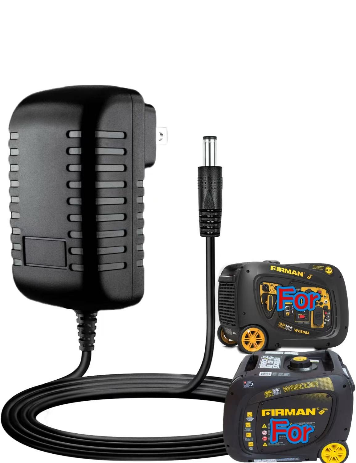 AC Adapter For Firman W03083 W3300iR 3300/3000 Watt Inverter Portable Generator