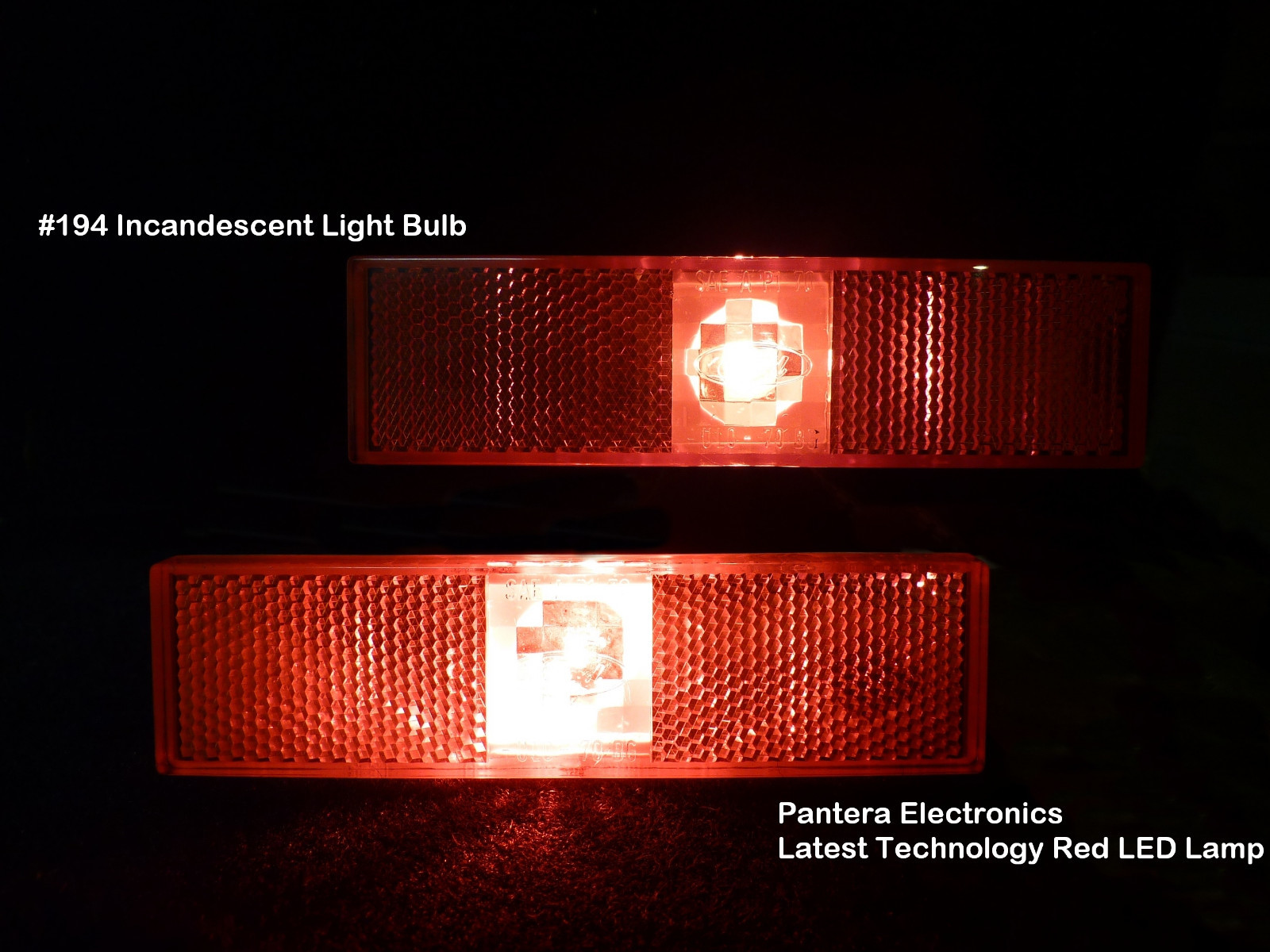 de Tomaso Pantera LED Side Marker Lamps