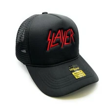 Slayer Mesh Trucker SnapBack (Black)