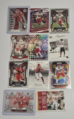 KC Chiefs Card Lot #2.  11 Cards & Base. Rookies Parallels Inserts     