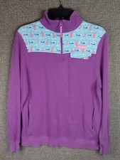 Simply Southern pullover purple sweatshirt Small