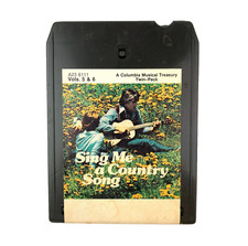 Sing Me A Country Song Vol 5  6 Various 8-Track Tape A23-6111 CBS 1974 Untested