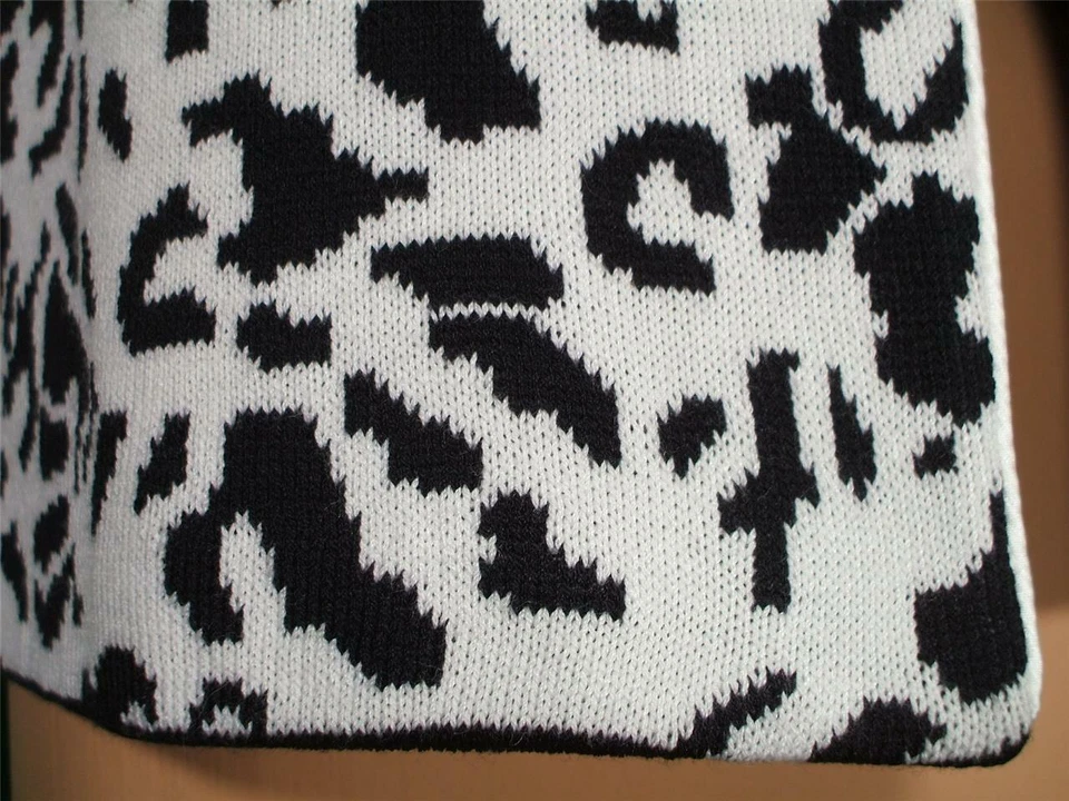 NWT ST. JOHN Knits Black Floral Jacquard Swing Topper Jacket Blazer sz 14 $1330 - Image 4 of 4