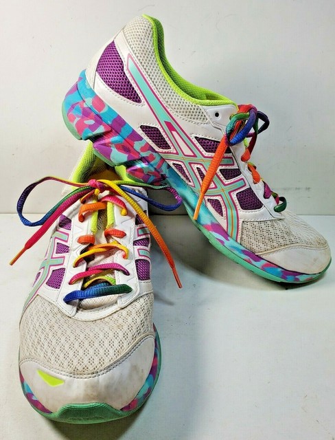 asics rainbow shoes