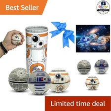 Squishy Balls Set 6-Pack Stress Relief Fidget Toys for Kids Adults Colorful