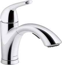 Sterling 24275-CP Medley Pull-Out Kitchen Sink Faucet, Single-Handle Laundry Fau