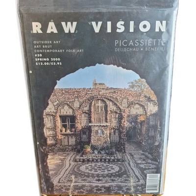 Raw Vision Magazine #30 Spring 2000 Picassiette Dellschau Outsider Art Brut