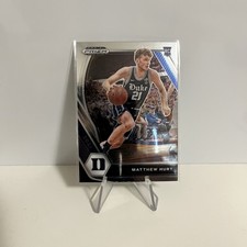 2021 Panini Prizm Draft Picks #34 Matthew Hurt ROOKIE CARD RC