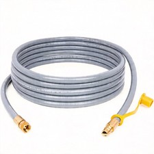 GASPRO 20ft Natural Gas Hose 3/8" ID Low Pressure LPG Hose for Weber Char-Broil