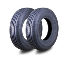 FREE COUNTRY Premium Trailer Tires ST225/75R15 10-Ply Load Range E 117N Radia...