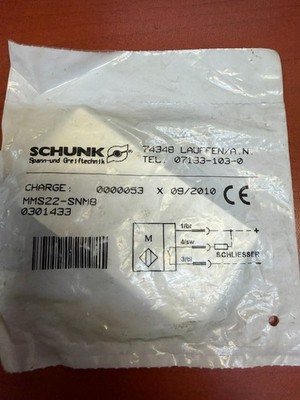 Schunk MMS22-SNM8 Magnetic Switch 0301433 New