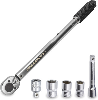 HASKYY Drehmomentschlüssel 28-210 Nm 1/2'' Radschrauben-Radmuttern-Schraubenschlü