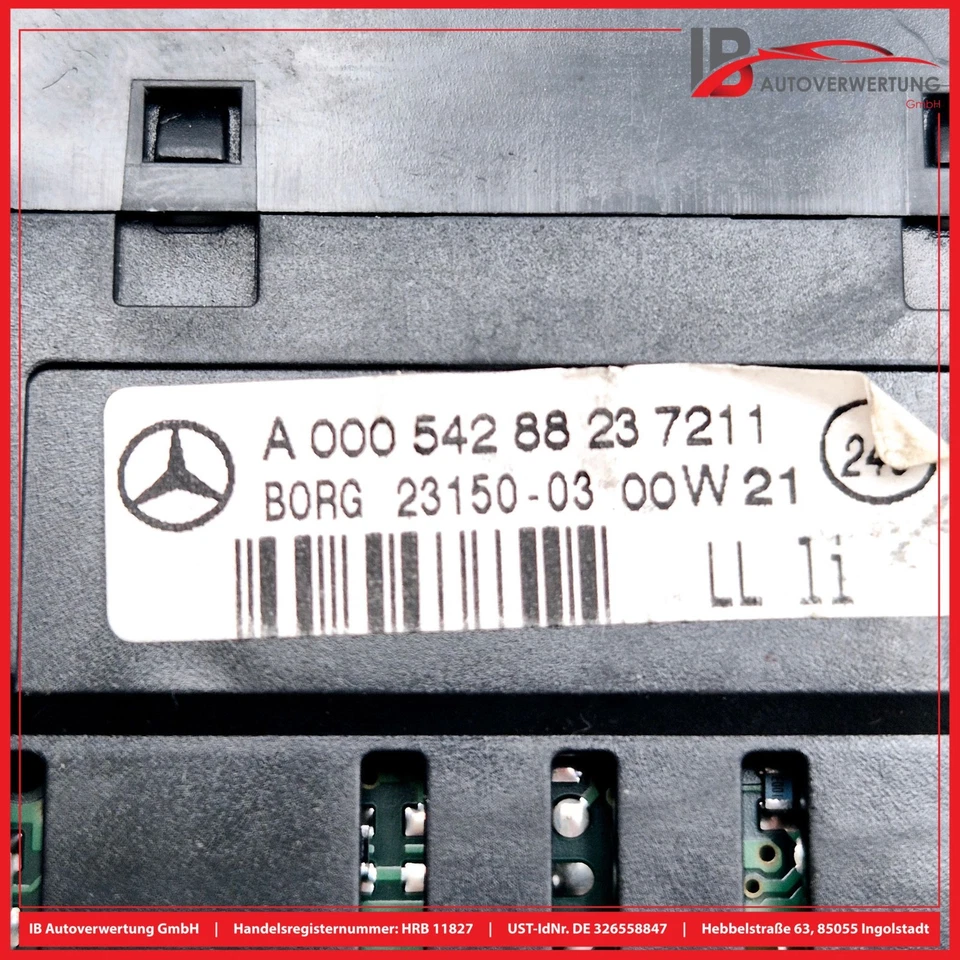 Indicador de ayuda de aparcamiento A0005428823 MERCEDES-BENZ CLASE S W220 S500 MB Foto 4 de 4