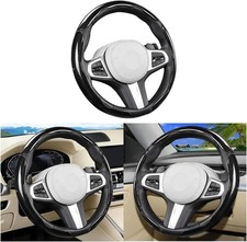 3pcs Carbon Fiber Anti-skid Steering Wheel Cover For Honda Cover Protector 15