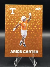 🔥🔥Arion Carter 2025 Onit Athlete Orange Fusion Holo #F-6🔥🔥