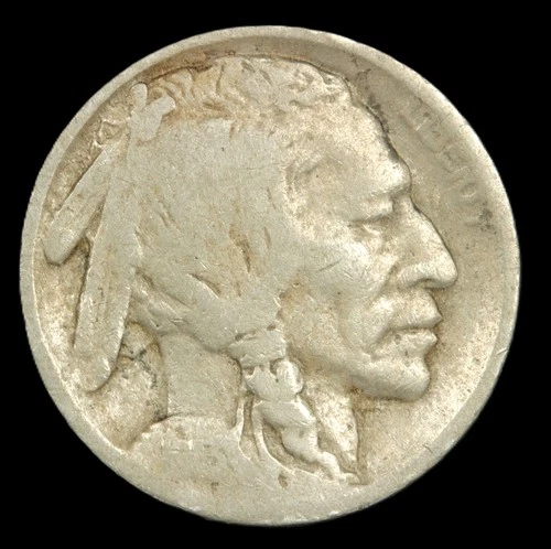 1913-S 5C Type 2 Buffalo Nickel -Key Date -Choice Good- SMH 2126