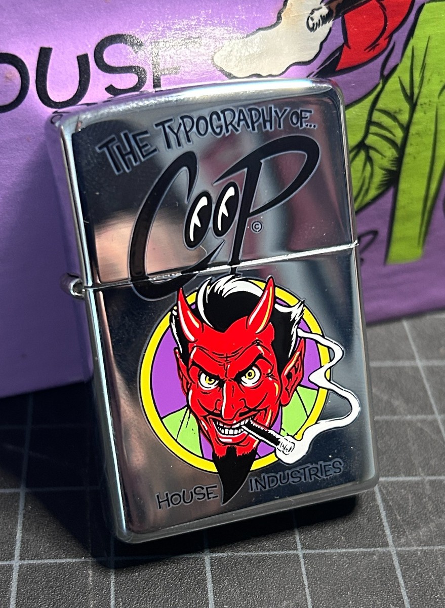 Vintage 1997 COOP Zippo Box Set, Limited Edition, House Industries