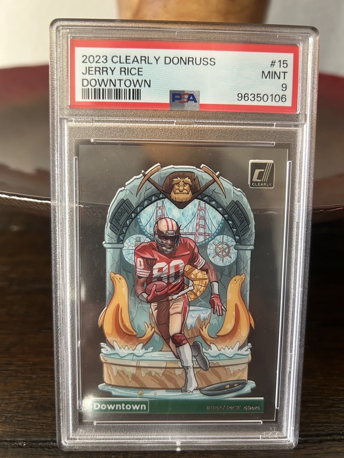 2023 Panini Clearly Donruss - Downtown Jerry Rice #15