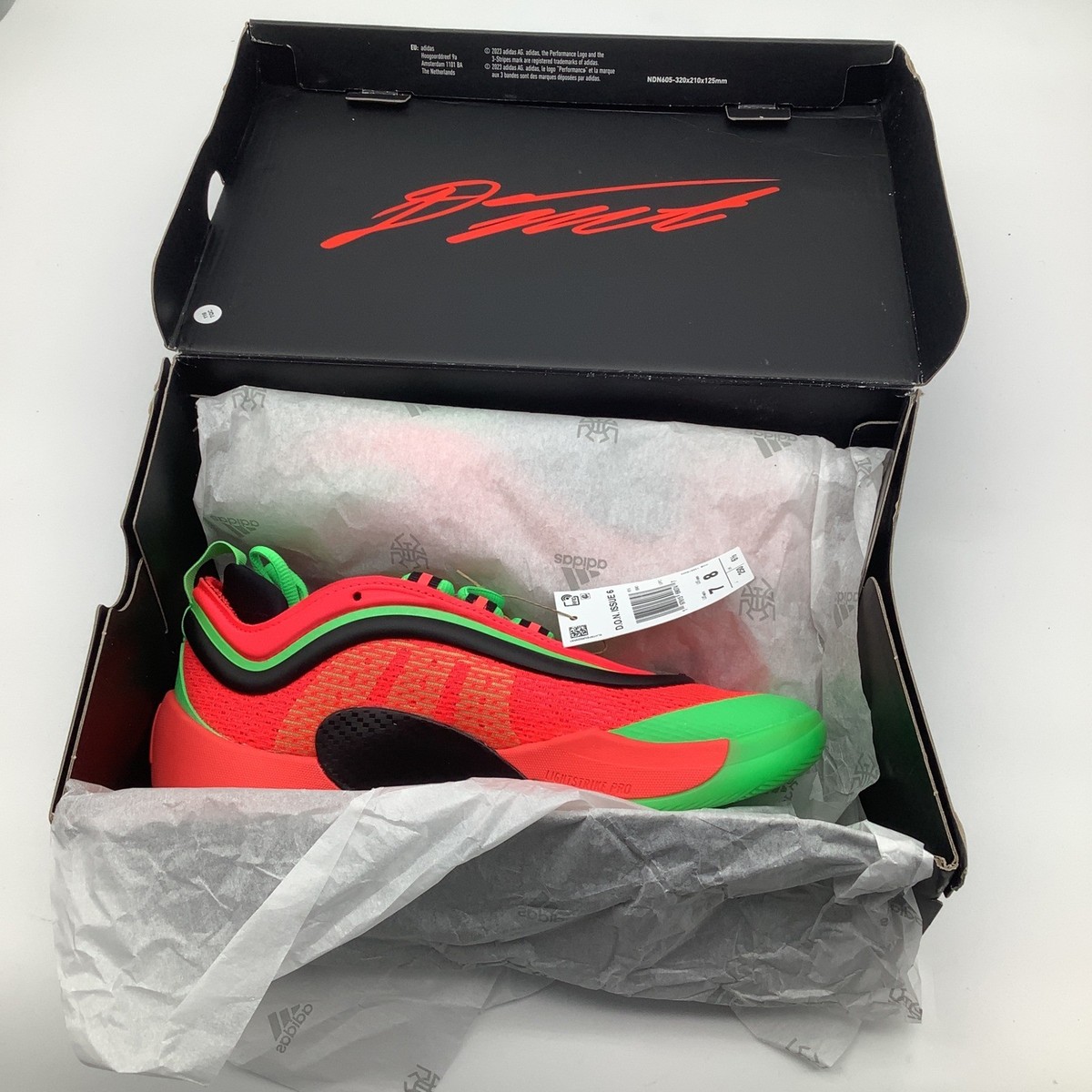 Adidas D.O.N. Issue 6 JI1547 Basketball Shoes Lucid Red  display picture 3