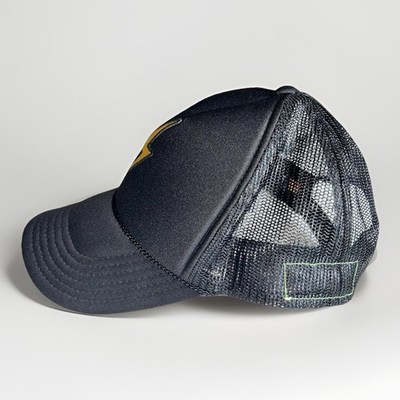 ✨AVIATOR NATION BLACK VINTAGE BOLT MESH TRUCKER HAT UNISEX O/S NWT ✨AVIATOR NATION BLACK VINTAGE BOLT MESH TRUCKER HAT UNISEX  main image 3